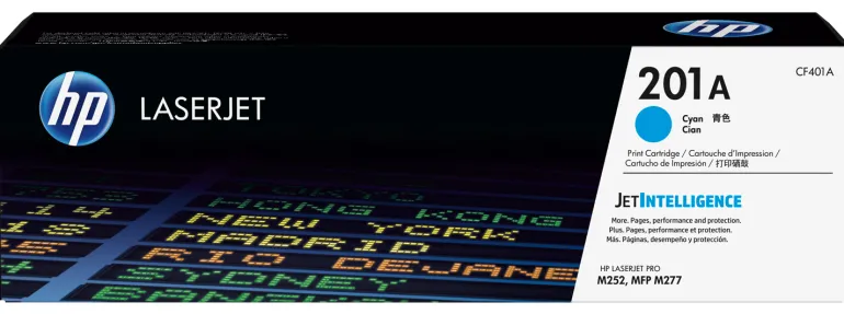 HEWLETT PACKARD TONER 201 CYAN.< Consommables