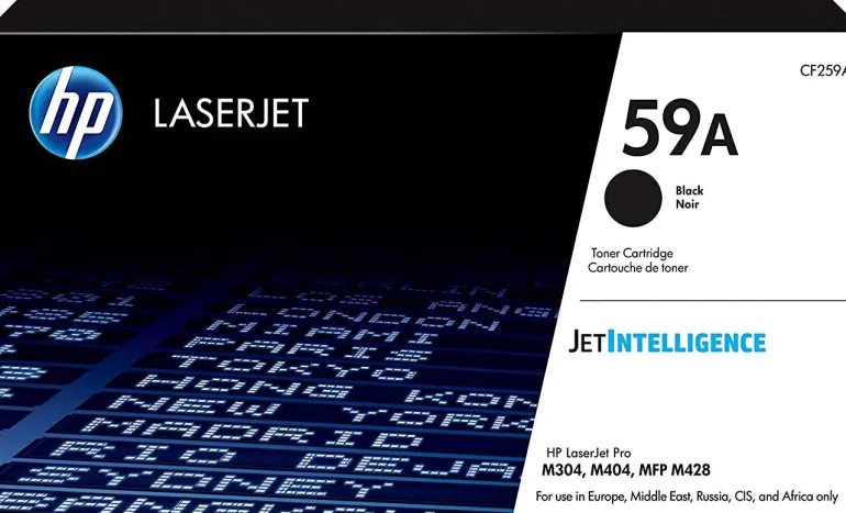 HEWLETT PACKARD toner 59A.noir.< Consommables
