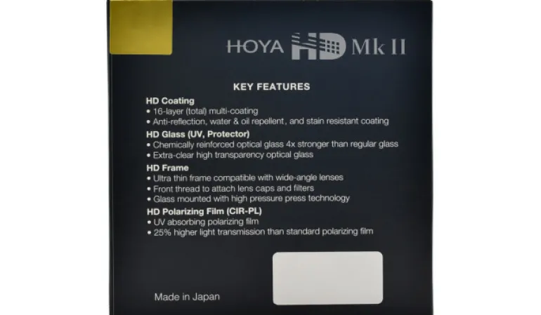 HOYA FILTRE PLC HD MK II 52MM< Filtres