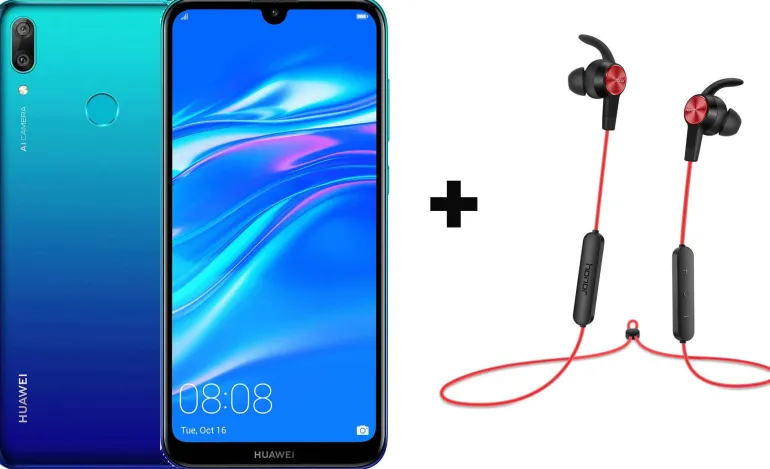 HUAWEI ENS Y 7 2019 BLEU< Téléphone Mobile