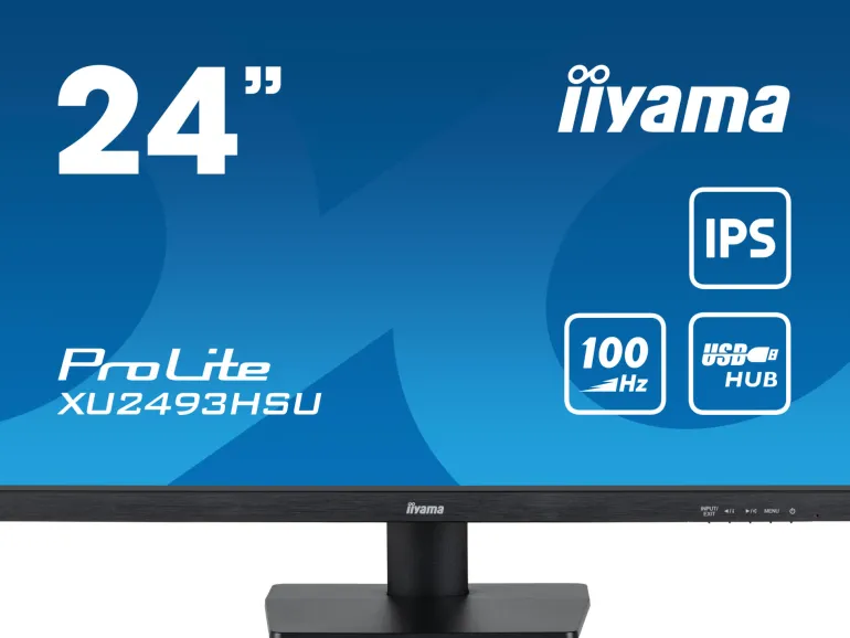 IIYAMA 23,8.ips.100hz.1ms.usb/hubx2.< Moniteurs