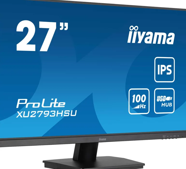 IIYAMA 27.ips.100hz.1ms.usb-hubx2.< Moniteurs