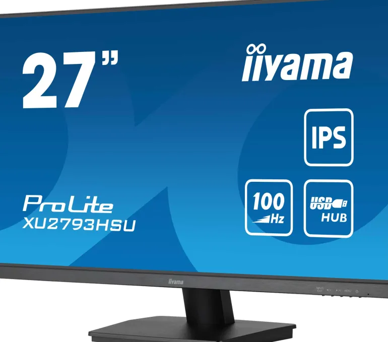 IIYAMA 27.ips.100hz.1ms.usb-hubx2.< Moniteurs