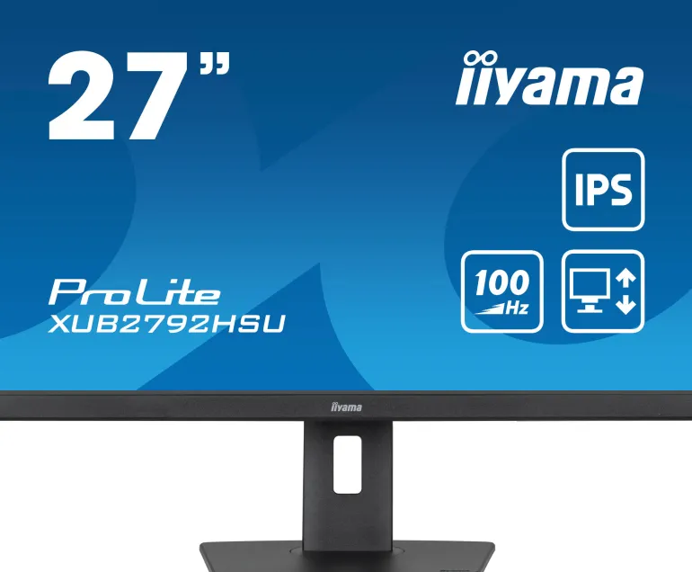 IIYAMA 27.ips.100hz.0,4ms.usb-hubx4.reg haut.< Moniteurs