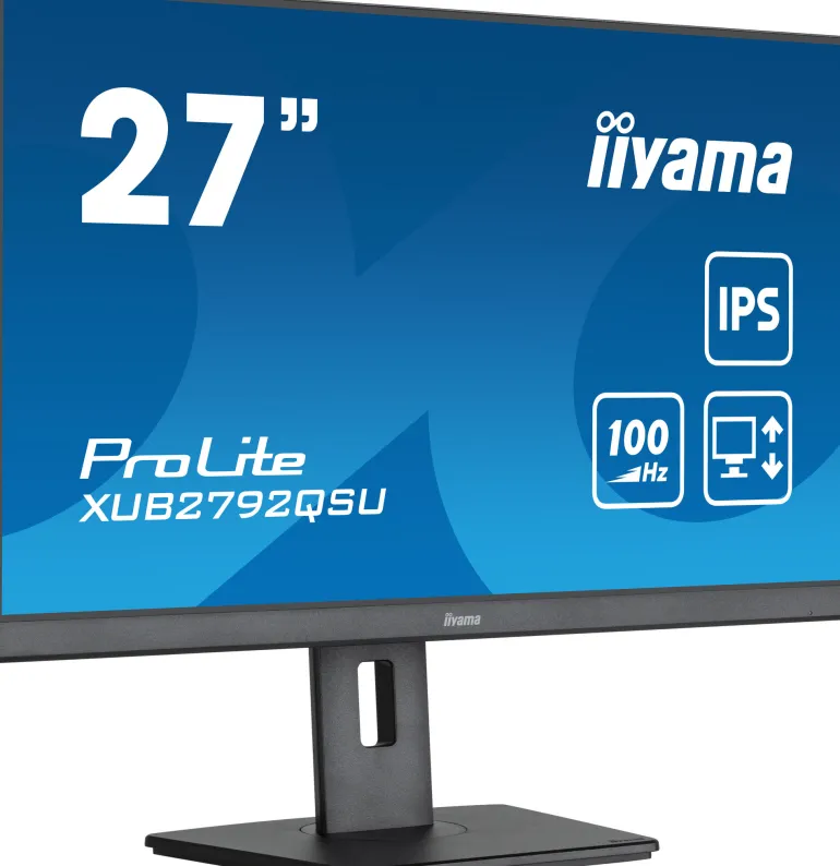 IIYAMA 27.ips.100hz.0,4ms.usb-hubx4.reg haut.< Moniteurs