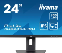 IIYAMA 23,8.ips.100hz.1ms.usb-hubx2.reg haut.< Moniteurs