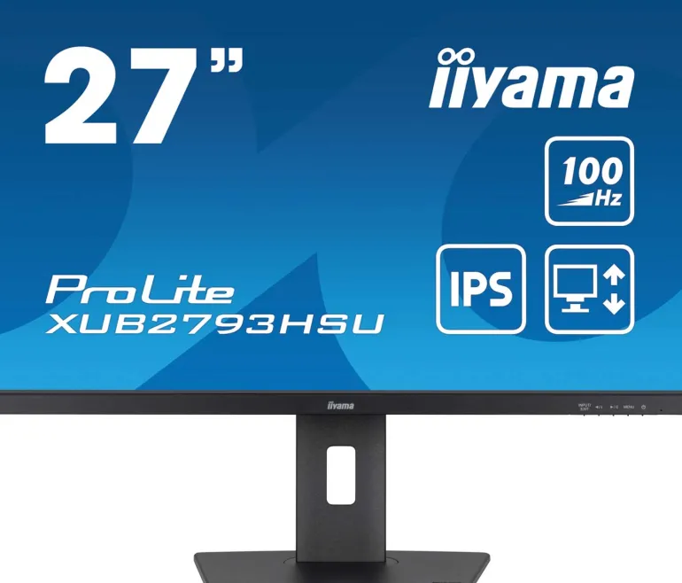 IIYAMA 27.ips.100hz.1ms.usb-hubx2.reg haut.< Moniteurs