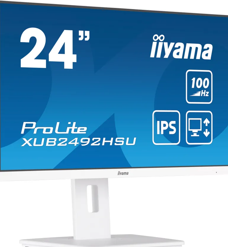 IIYAMA 23,8.ips.100hz.0,4ms.usb-hubx4.reg haut.< Moniteurs