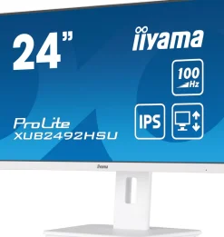 IIYAMA 23,8.ips.100hz.0,4ms.usb-hubx4.reg haut.< Moniteurs