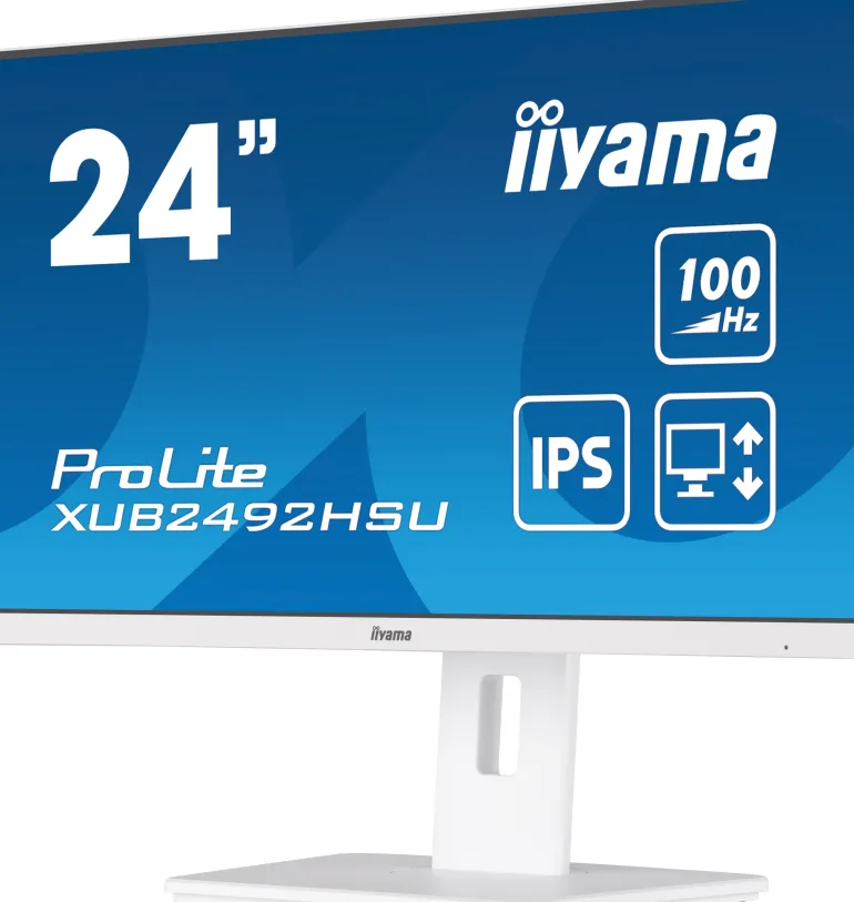 IIYAMA 23,8.ips.100hz.0,4ms.usb-hubx4.reg haut.< Moniteurs