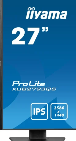 IIYAMA 27.2560x1440.100hz.1ms.hdmi.regl haut.< Moniteurs