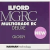 ILFORD PAPIER MGRC DELUXE GLOSSY 24X30,5 10< Consommables