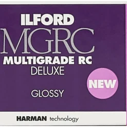 ILFORD PAPIER MGRC DELUXE GLOSSY 24X30,5 10< Consommables