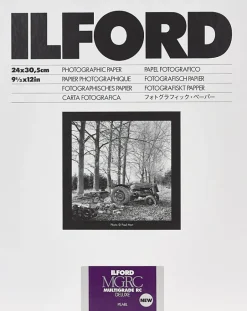 ILFORD PAPIER MGRC DELUXE PEARL 24X30,5 10< Consommables