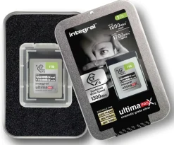 INTEGRAL CFEXPRESS CARTE MEMOIRE 1TB 2.0 SILVER< Stockage