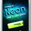 INTEGRAL cle usb fluo jaune 32go.< Stockage