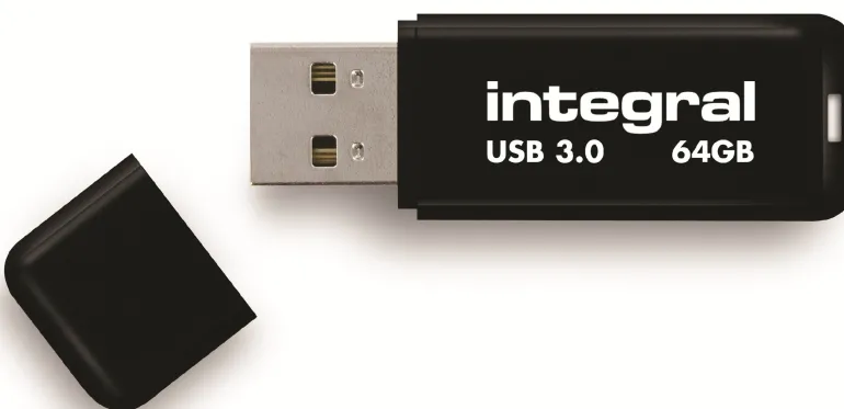 INTEGRAL cle usb 3.0.neon.noir.64go.< Stockage