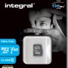 INTEGRAL 128gb.micro sdxc.cl10.uhs2.u3.v60.< Stockage