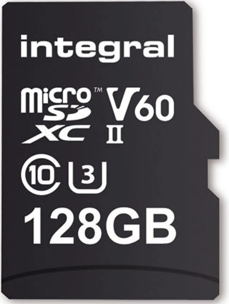 INTEGRAL 128gb.micro sdxc.cl10.uhs2.u3.v60.< Stockage