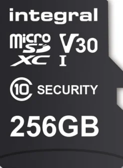 INTEGRAL micro sd.256Go.4K.secure.< Stockage