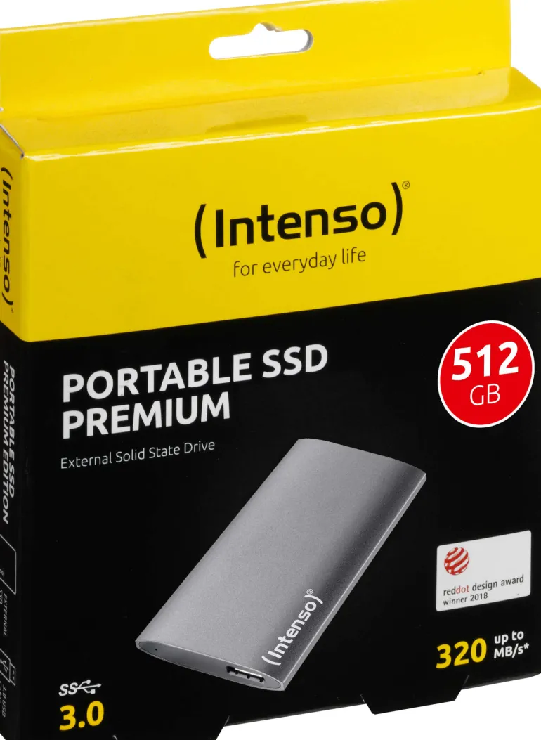 INTENSO SSD ext 1,8.512Go.USB3.< Stockage