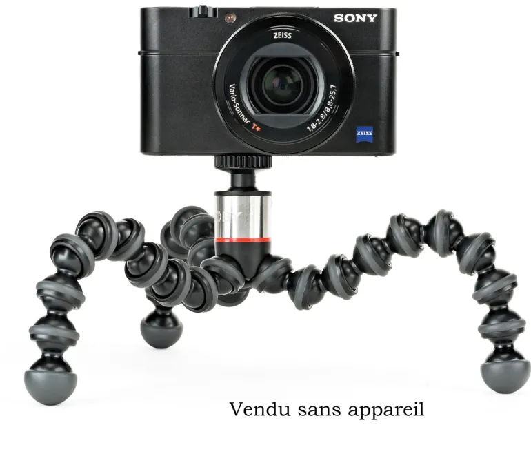 JOBY GORILLAPOD 500 TREPIED NOIR< Pieds Trépieds
