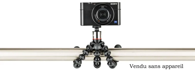JOBY GORILLAPOD 500 TREPIED NOIR< Pieds Trépieds