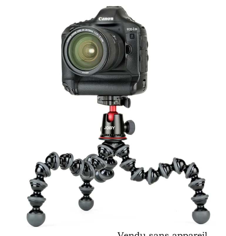 JOBY GORILLAPOD 5K KIT TREPIED NOIR< Pieds Trépieds