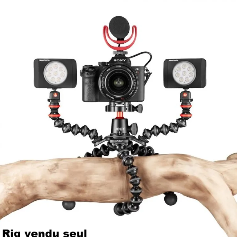 JOBY GORILLAPOD 3K PRO RIG TREPIED BLACK< Pieds Trépieds