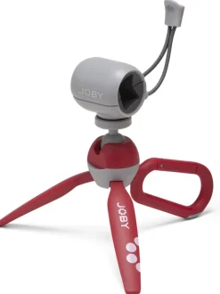 JOBY MINI TREPIED HANDYPOD CLIP ROUGE< Pieds Trépieds