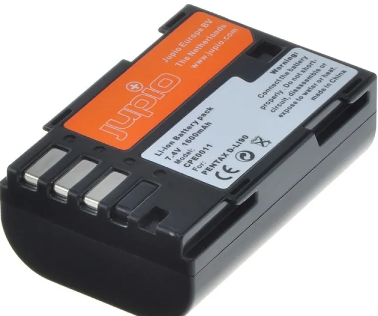 JUPIO BATTERIE COMPATIBLE PENTAX D-LI90< Energie