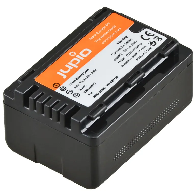 JUPIO BATTERIE VW-VBT190 COMPATIBLE PANASONIC< Energie