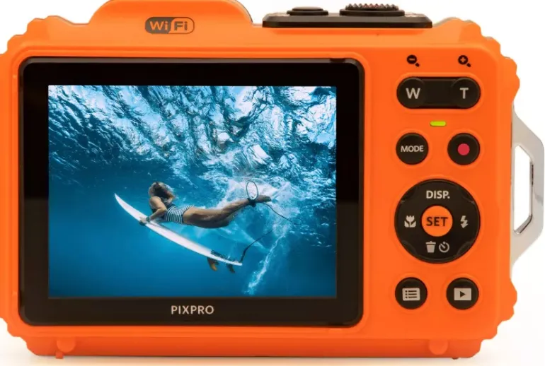 KODAK WPZ ORANGE + 2 BATTERIES + MICRO SD 16G< Etanche