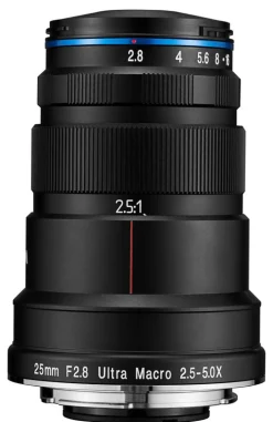 LAOWA 25/2.8 ULTRA-MACRO 2.5-5X NIKON< Focale Fixe
