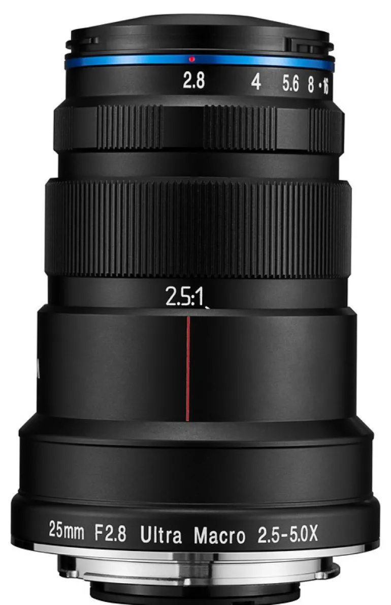 LAOWA 25/2.8 ULTRA-MACRO 2.5-5X NIKON< Focale Fixe