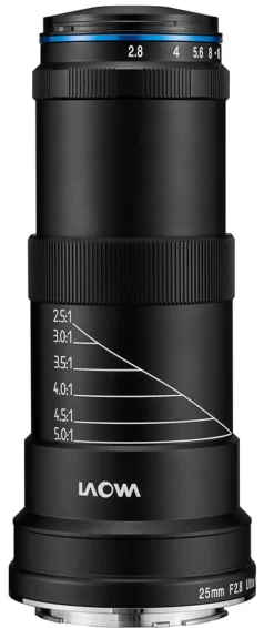 LAOWA 25/2.8 ULTRA-MACRO 2.5-5X SONY FE< Focale Fixe