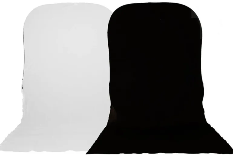 LASTOLITE FOND PLIANT 180 X 215 NOIR/BLANC+RETOUR< Accessoires