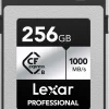 LEXAR CFEXPRESS 256GB TYPE B ARGENT< Stockage
