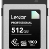 LEXAR CFEXPRESS PRO TYPE B DIAMOND 512GB< Stockage