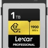 LEXAR CFEXPRESS PRO TYPE B GOLD 1TB< Stockage