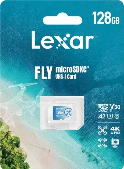 LEXAR MICRO SDXC 128GB FLY UHS CLASS 10< Stockage