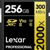 LEXAR SDXC 256GB 2000x PRO UHS-II Cl10< Stockage