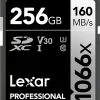 LEXAR SDXC PROFESSIONNEL 1066X 256GO< Stockage