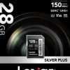 LEXAR SDXC SILVER PLUS UHS-1 128G V30 150MB/S< Stockage