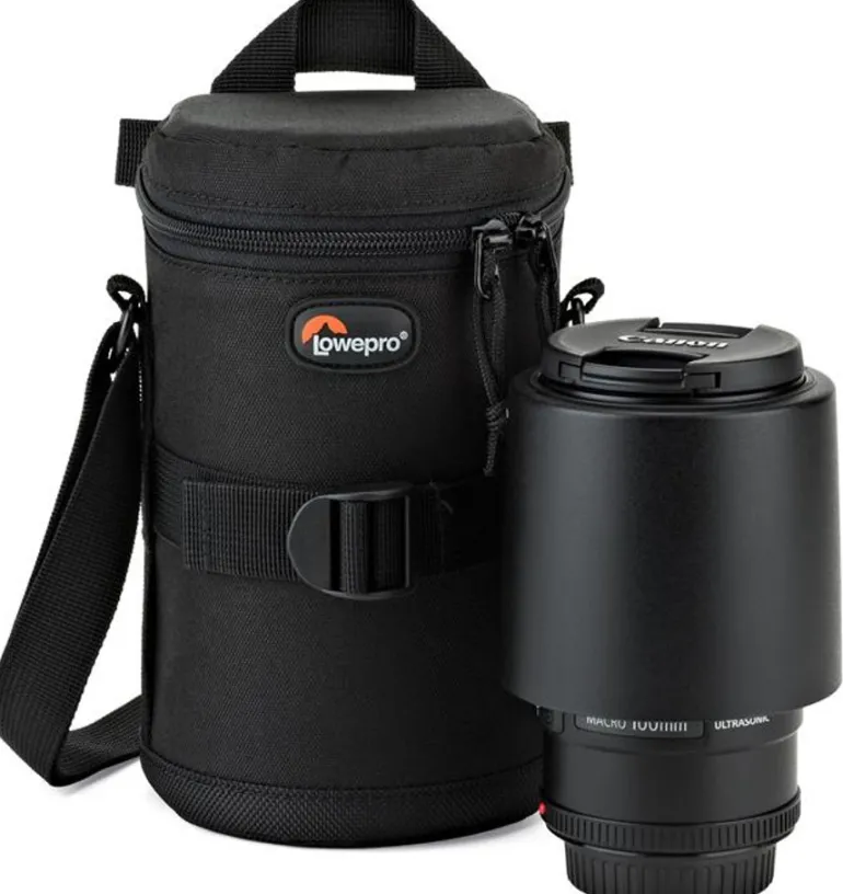 LOWEPRO OBJECTIF LENS CASE 9X16CM NOIR ETUI< Etui