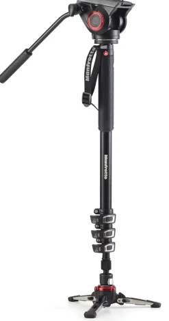 MANFROTTO monopod fluide video mvmxpro500.< Monopode