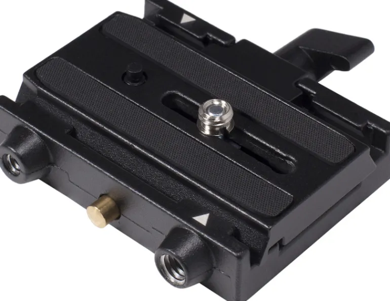 MANFROTTO plateau coulissant 501pl.< Accessoires Trépieds