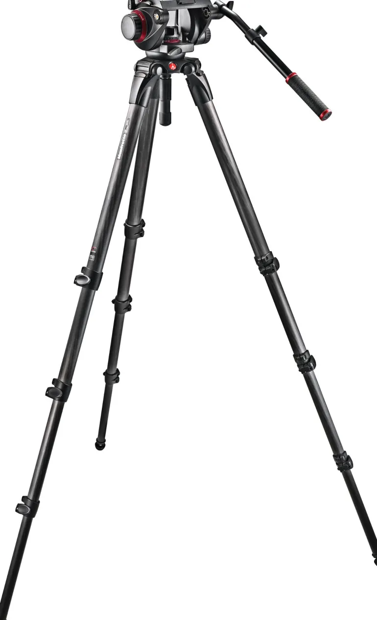 MANFROTTO TREPIED 536 VIDEO + ROTULE 509HD< Pieds Trépieds