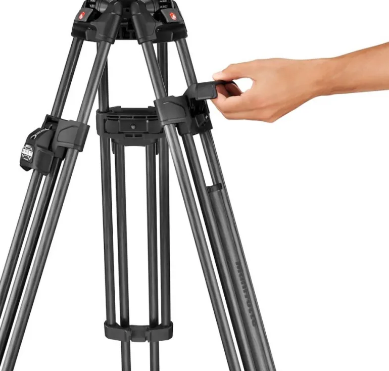 MANFROTTO TREPIED MVTTWINFC 645 RAPIDE DOUBLE TUBE< Pieds Trépieds
