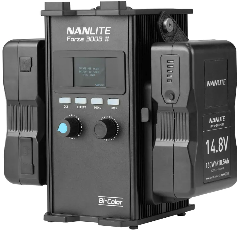 NANLITE FORZA 300B II PROJECTEUR LED BICOLOR< Eclairage Studio